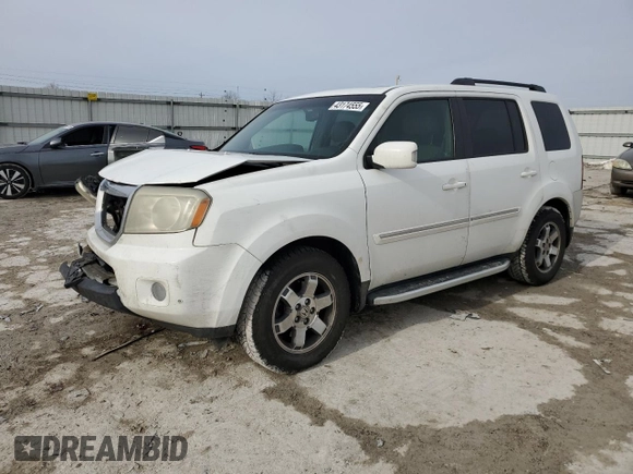 2009 Honda Pilot Touring with VIN 5FNYF48919B032420, listed as a Copart auction lot 43174555 with 183,547 mi miles and Salvage Title. Bid and sale history available at carsss.com. Image 1.