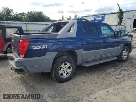 2002 Chevrolet Avalanche with VIN 3GNEK13T52G175796, listed as a Copart auction lot 69728874 with 288,960 mi miles and Clean Title. Bid and sale history available at carsss.com. Image 3.