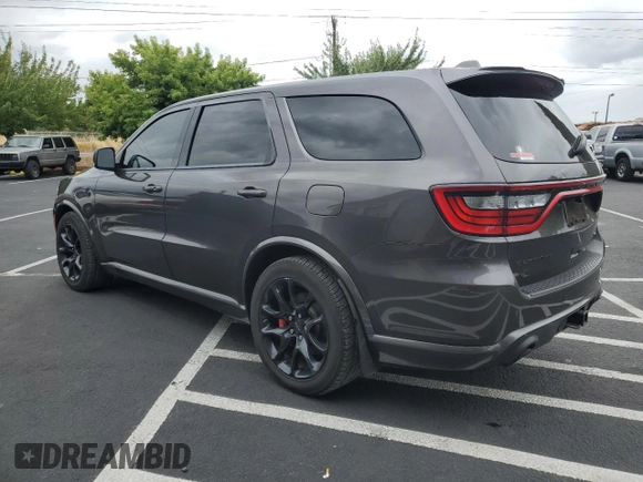 2021 Dodge Durango SRT Hellcat with VIN 1C4SDJH95MC682240, listed as a Copart auction lot 68318644 with 53,995 mi miles and Salvage Title. Bid and sale history available at DreamBid. Image 2.