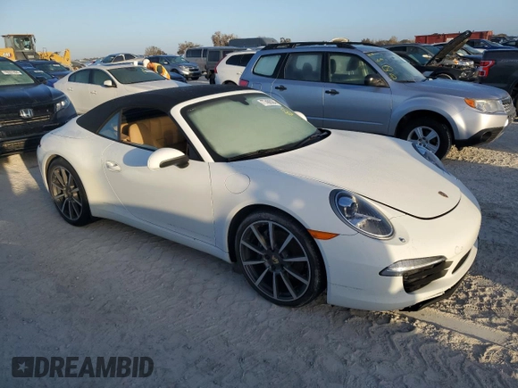 2013 Porsche 911 Carrera with VIN WP0CA2A98DS140522, listed as a Copart auction lot 77408384 with 0 mi miles and Salvage Title. Bid and sale history available at carsss.com. Image 4.