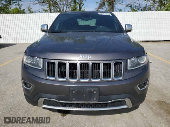 2016 Jeep Grand Cherokee Limited 75th Anniversary with VIN 1C4RJFBG3GC303588, listed as a Copart auction lot 53254915 with 130,660 mi miles and Salvage Title. Bid and sale history available at DreamBid. Image 5.