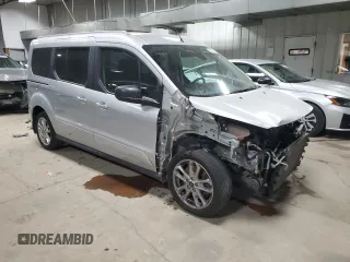 2018 Ford Transit Connect XLT с VIN NM0GE9F70J1353064, выставлен на аукционе Copart как лот 83627244 с пробегом 61 025 миль миль и Списание • Salvage title. История ставок и продаж доступна на DreamBid. Изображение 4.