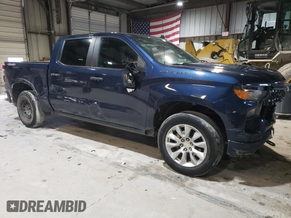 2022 Chevrolet Silverado 1500 Custom with VIN 1GCPDBEK4NZ580994, listed as a Copart auction lot 87164364 with 58,146 mi miles and Clean Title. Bid and sale history available at carsss.com. Image 4.