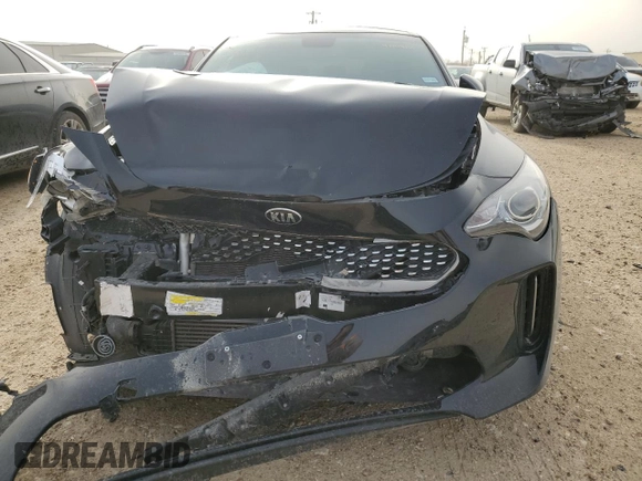 2020 Kia Stinger GT-Line with VIN KNAE15LA6L6086949, listed as a Copart auction lot 47809245 with 69,586 mi miles and Salvage Title. Bid and sale history available at DreamBid. Image 5.
