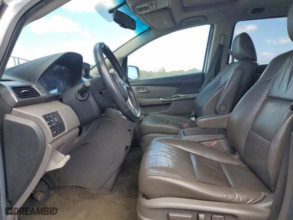 2012 Honda Odyssey EX-L with VIN 5FNRL5H69CB051748, listed as a Copart auction lot 46780975 with 170,289 mi miles and Salvage Title. Bid and sale history available at carsss.com. Image 7.