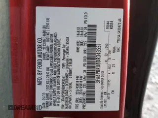 2013 Ford Fusion Titanium Hybrid with VIN 3FA6P0RU8DR343551, listed as a Copart auction lot 87515335 with 197,164 mi miles and Salvage Title. Bid and sale history available at carsss.com. Image 15.