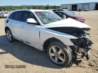 2012 Audi Q5 Premium Plus with VIN WA1LFAFP6CA136583, listed as a Copart auction lot 74075684 with Not provided miles and Salvage title. Bid and sale history available at DreamBid. Image 4.