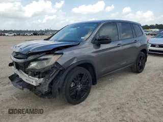 2019 Honda Passport Sport with VIN 5FNYF8H25KB027463, listed as a Copart auction lot 54421505 with 66,125 mi miles and Salvage Title. Bid and sale history available at carsss.com. Image 1.