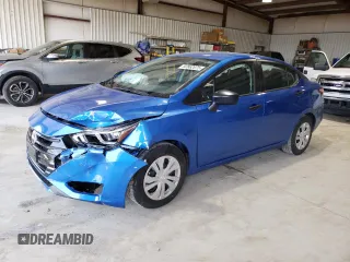 2023 Nissan Versa S with VIN 3N1CN8BV2PL834664, listed as a Copart auction lot 52862075 with 30,776 mi miles and Salvage title. Bid and sale history available at DreamBid. Image 1.