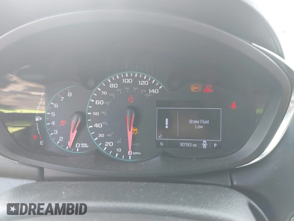 2019 Chevrolet Trax LT with VIN KL7CJLSB4KB930837, listed as a IAAI auction lot 41876909 with 90,193 mi miles and . Bid and sale history available at carsss.com. Image 7.