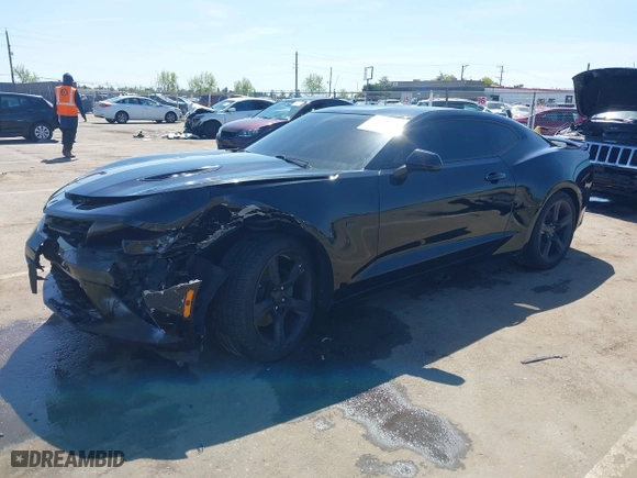 2016 Chevrolet Camaro 1SS with VIN 1G1FE1R74G0150052, listed as a IAAI auction lot 41966828 with 47,060 mi miles. Bid and sale history available at carsss.com. Image 2.
