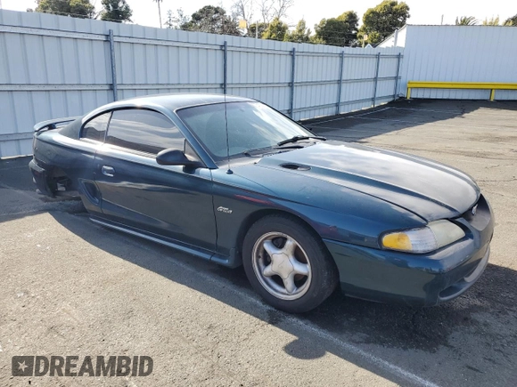 1997 Ford Mustang GT with VIN 1FALP42X0VF181072, listed as a Copart auction lot 49300975 with 193,570 mi miles and Clean title. Bid and sale history available at DreamBid. Image 4.