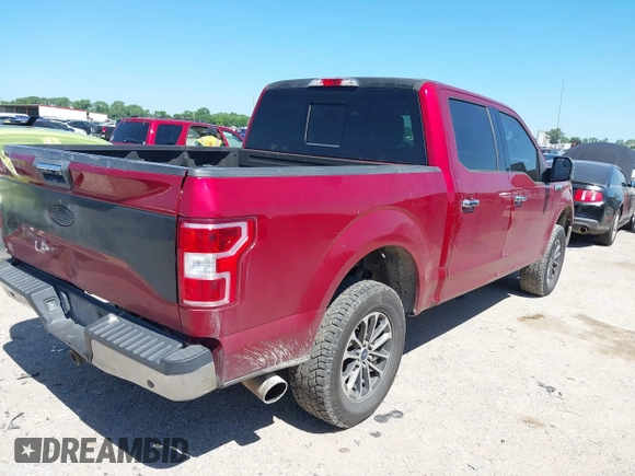 2017 Ford F-150 XL with VIN 1FTEW1EG4HKE48080, listed as a IAAI auction lot 42237764 with 192,505 mi miles and . Bid and sale history available at DreamBid. Image 4.