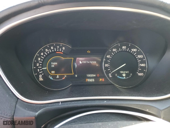 2016 Lincoln MKX Select with VIN 2LMTJ6KR7GBL88507, listed as a Copart auction lot 45298785 with 108,320 mi miles and Salvage Title. Bid and sale history available at carsss.com. Image 9.