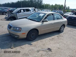 2006 Hyundai Elantra GLS with VIN KMHDN46D76U375496, listed as a IAAI auction lot 42583939 with 197,444 mi miles and . Bid and sale history available at DreamBid. Image 2.