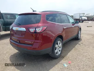 2016 Chevrolet Traverse LT with VIN 1GNKRGKD0GJ185766, listed as a IAAI auction lot 42215530 with 131,834 mi miles and . Bid and sale history available at DreamBid. Image 4.