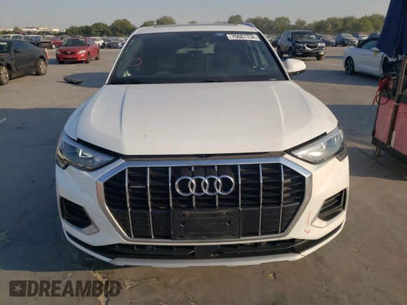 2019 Audi Q3 Premium with VIN WA1AECF37K1078324, listed as a Copart auction lot 75601734 with 73,623 mi miles and Salvage Title. Bid and sale history available at carsss.com. Image 5.