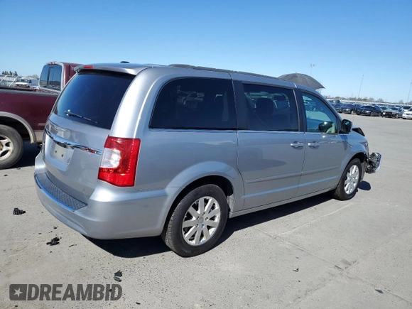 2015 Chrysler Town & Country LX with VIN 2C4RC1AG4FR675672, listed as a Copart auction lot 48070935 with 78,403 mi miles and Salvage Title. Bid and sale history available at carsss.com. Image 3.