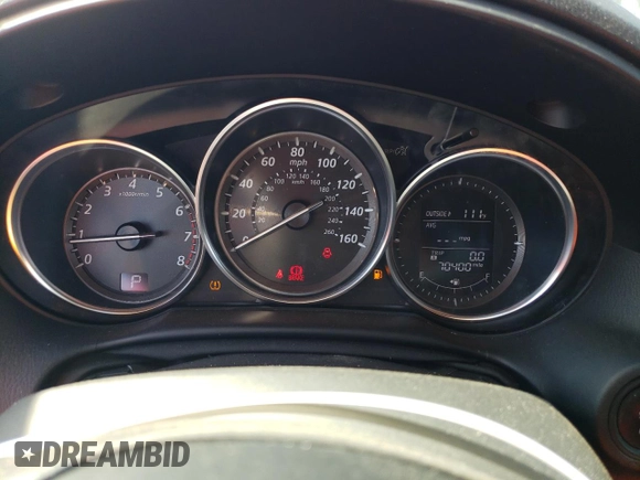 2014 Mazda CX-5 Touring with VIN JM3KE2CY9E0356050, listed as a Copart auction lot 65470674 with 70,400 mi miles and Salvage Title. Bid and sale history available at DreamBid. Image 9.
