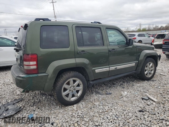 2008 Jeep Liberty Limited with VIN 1J8GN58K08W207430, listed as a Copart auction lot 53733945 with 264,595 mi miles and Clean Title. Bid and sale history available at DreamBid. Image 3.