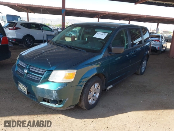2009 Dodge Grand Caravan SE with VIN 2D8HN44EX9R542213, listed as a IAAI auction lot 42588438 with 159,354 mi miles and . Bid and sale history available at DreamBid. Image 2.