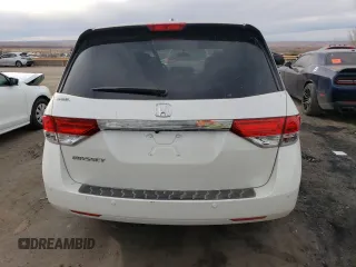 2014 Honda Odyssey EX-L with VIN 5FNRL5H65EB133365, listed as a Copart auction lot 86733834 with 116,391 mi miles and Salvage Title. Bid and sale history available at carsss.com. Image 6.