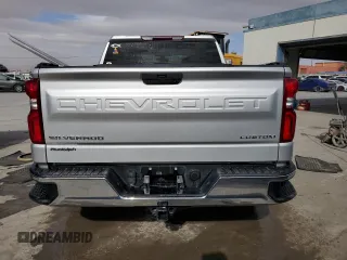 2020 Chevrolet Silverado 1500 Custom with VIN 3GCPWBEH0LG163237, listed as a Copart auction lot 45110465 with 79,285 mi miles and Clean Title. Bid and sale history available at carsss.com. Image 6.