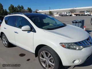 2010 Nissan Murano SL with VIN JN8AZ1MWXAW120261, listed as a IAAI auction lot 41763421 with 158,907 mi miles. Bid and sale history available at carsss.com. Image 1.
