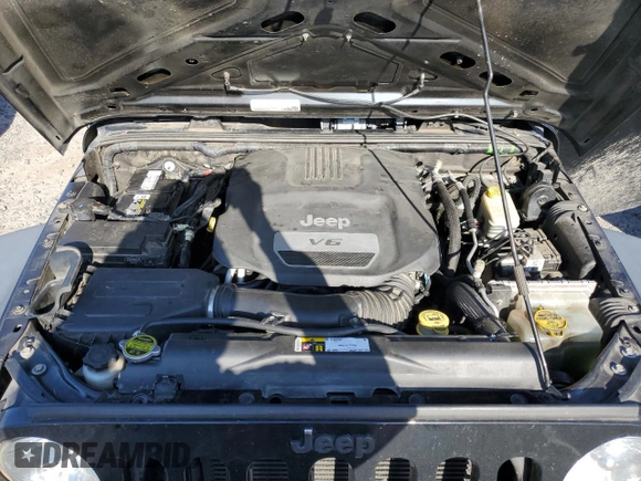 2016 Jeep Wrangler Unlimited Sport z VIN 1C4BJWDG5GL134169, wystawiony jako Copart lot #53517145 z przebiegiem 129 824 mil mil oraz Szkoda całkowita • Salvage title. Historia ofert i sprzedaży dostępna na DreamBid. Obrazek 11.