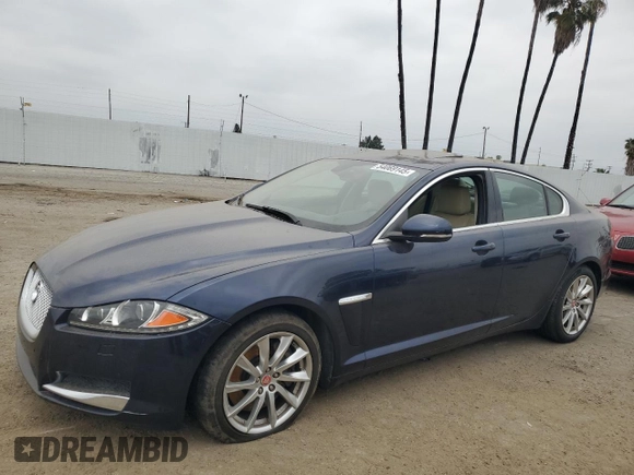 2015 Jaguar XF I4 T Premium with VIN SAJWA0FS5FPU50244, listed as a Copart auction lot 54069145 with 0 mi miles and Clean Title. Bid and sale history available at carsss.com. Image 1.