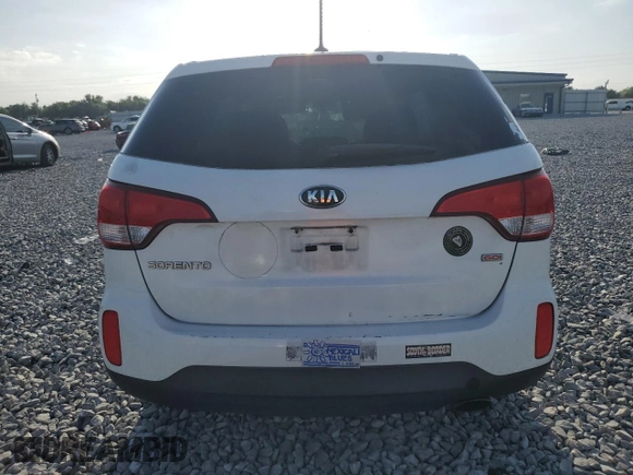 2015 Kia Sorento LX with VIN 5XYKT3A66FG659790, listed as a Copart auction lot 55306395 with 113,883 mi miles and Salvage Title. Bid and sale history available at DreamBid. Image 6.