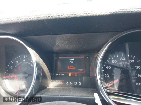 2015 Ford Mustang V6 with VIN 1FA6P8AM3F5392995, listed as a IAAI auction lot 42063188 with 128,854 mi miles and . Bid and sale history available at DreamBid. Image 7.