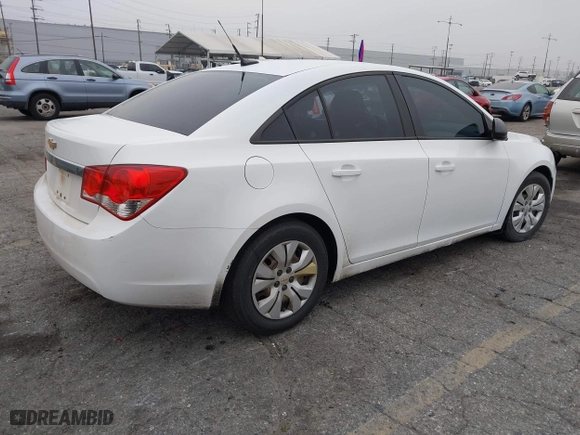 2014 Chevrolet Cruze LS with VIN 1G1PB5SG9E7168906, listed as a IAAI auction lot 42040703 with 217,199 mi miles. Bid and sale history available at carsss.com. Image 4.