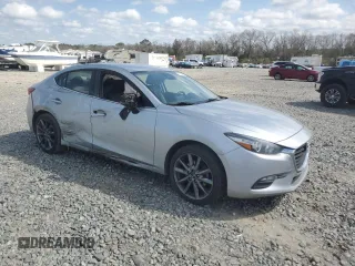 2018 Mazda 3 Touring with VIN 3MZBN1V36JM179756, listed as a Copart auction lot 47603105 with 107,881 mi miles and Salvage Title. Bid and sale history available at carsss.com. Image 4.