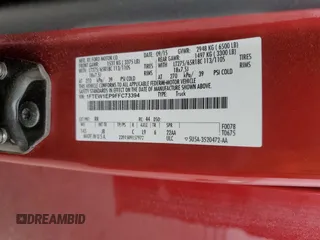 2015 Ford F-150 XLT z VIN 1FTEW1EP9FFC73394, wystawiony jako Copart lot #43363335 z przebiegiem 156 369 mil mil oraz Szkoda całkowita • Salvage title. Historia ofert i sprzedaży dostępna na DreamBid. Obrazek 12.