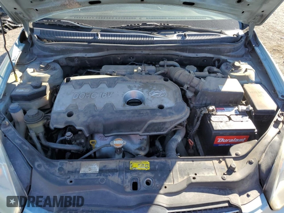 2006 Hyundai Accent GLS with VIN KMHCN46C76U053685, listed as a Copart auction lot 46544965 with 288,694 mi miles and Salvage Title. Bid and sale history available at carsss.com. Image 12.