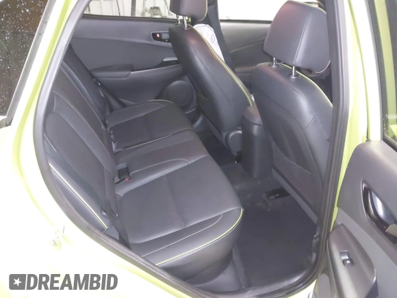 2019 Hyundai Kona Limited with VIN KM8K33A54KU375117, listed as a IAAI auction lot 41154823 with 81,716 mi miles and . Bid and sale history available at DreamBid. Image 8.