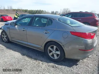 2014 Kia Optima LX with VIN 5XXGM4A79EG287804, listed as a IAAI auction lot 41824981 with 191,213 mi miles. Bid and sale history available at carsss.com. Image 3.