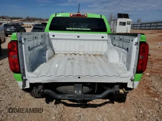 2021 Chevrolet Colorado 2WD Work Truck with VIN 1GCGSBEA9M1287604, listed as a Copart auction lot 43745825 with 67,784 mi miles and Salvage title. Bid and sale history available at DreamBid. Image 6.
