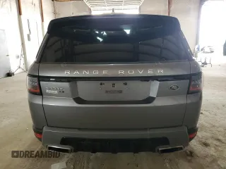 2022 Land Rover Range Rover Sport SE with VIN SALWG2SU5NA202327, listed as a Copart auction lot 48006885 with 0 mi miles and Salvage Title. Bid and sale history available at carsss.com. Image 6.
