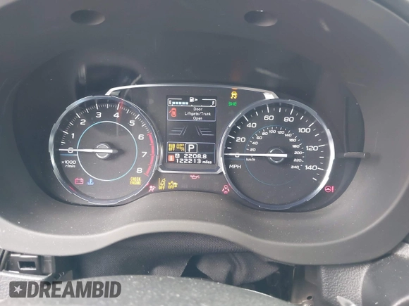 2017 Subaru Forester Touring with VIN JF2SJAWC1HH443799, listed as a IAAI auction lot 41943045 with 122,213 mi miles and . Bid and sale history available at DreamBid. Image 7.