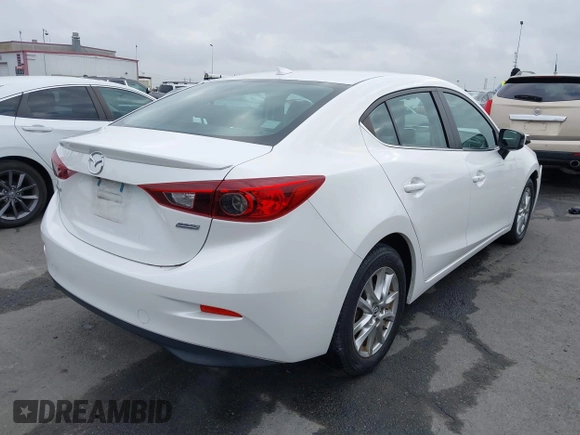 2016 Mazda 3 i Grand Touring z VIN 3MZBM1X78GM265081, wystawiony jako IAAI lot #42108064 z przebiegiem 38 633 mil mil oraz . Historia ofert i sprzedaży dostępna na DreamBid. Obrazek 4.