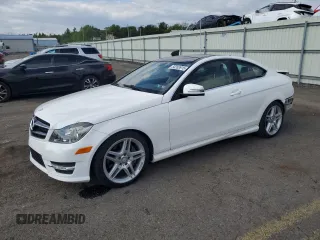 2015 Mercedes-Benz C 350 with VIN WDDGJ8JB7FG360849, listed as a Copart auction lot 56203915 with 12,939 mi miles and Salvage title. Bid and sale history available at DreamBid. Image 1.