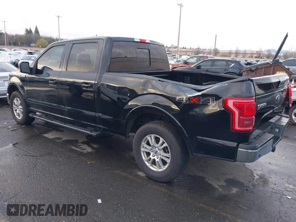 2016 Ford F-150 XLT with VIN 1FTFW1EF5GKD96212, listed as a IAAI auction lot 41751671 with 67,050 mi miles. Bid and sale history available at carsss.com. Image 3.