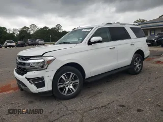 2024 Ford Expedition Limited z VIN 1FMJU1K88REA11681, wystawiony jako Copart lot #48700995 z przebiegiem 28 948 mil mil oraz Czysty tytuł • Clean title. Historia ofert i sprzedaży dostępna na DreamBid. Obrazek 1.