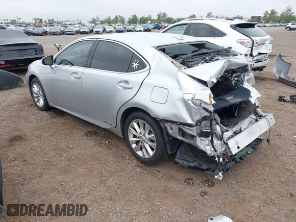2013 Lexus ES 300h z VIN JTHBW1GG2D2009503, wystawiony jako IAAI lot #42429692 z przebiegiem 265 312 mil mil oraz . Historia ofert i sprzedaży dostępna na DreamBid. Obrazek 3.