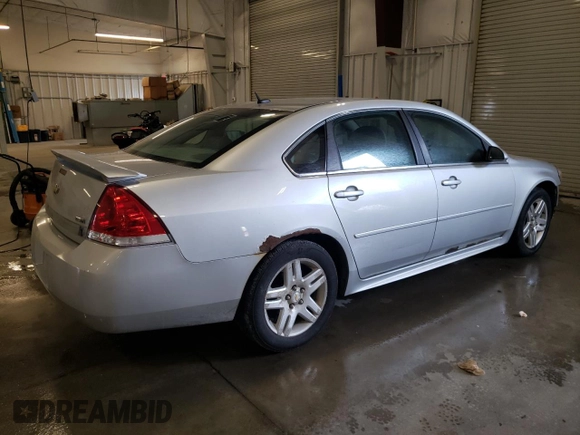 2010 Chevrolet Impala LT with VIN 2G1WB5EK5A1181980, listed as a Copart auction lot 51943015 with 160,075 mi miles and Salvage Title. Bid and sale history available at DreamBid. Image 3.