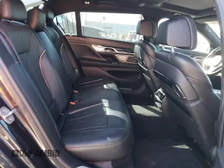 2019 BMW 7 Series 750i with VIN WBA7F0C56KGM25430, listed as a Copart auction lot 42048135 with 74,717 mi miles and Salvage title. Bid and sale history available at DreamBid. Image 10.