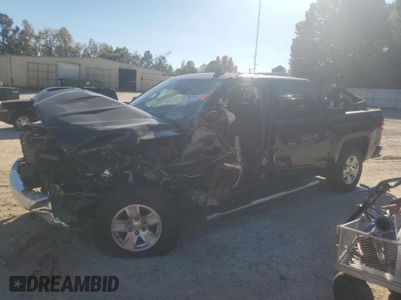 2017 Chevrolet Silverado 1500 LT with VIN 3GCUKREC7HG275312, listed as a Copart auction lot 77192224 with Not Provided miles and Salvage Title. Bid and sale history available at DreamBid. Image 1.