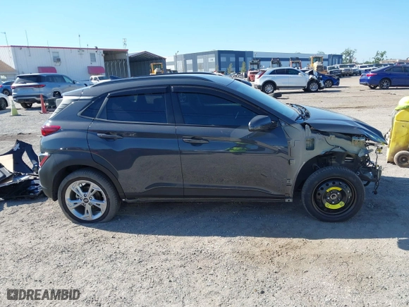 2023 Hyundai Kona SEL with VIN KM8K62AB9PU061431, listed as a IAAI auction lot 41890284 with 3,377 mi miles. Bid and sale history available at carsss.com. Image 12.